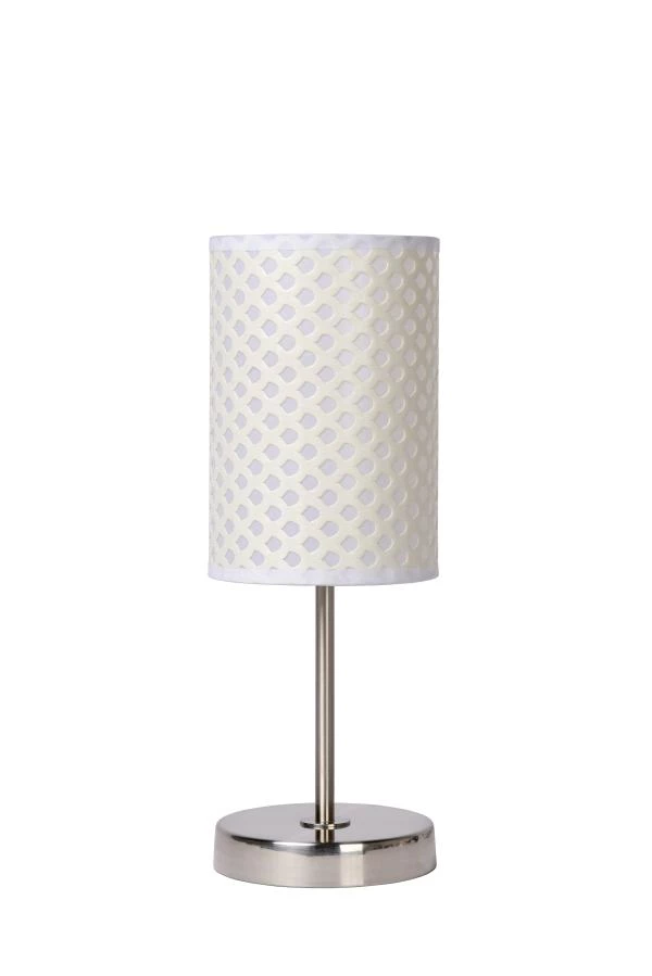 Lucide MODA - Lampe de table - Ø 13 cm - 1xE27 - Blanc - UIT